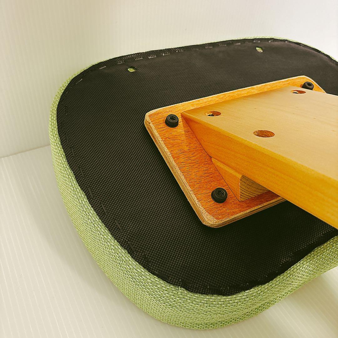 【極美品】 補助クッション付 宮武製作所 プロポーションチェア ライム