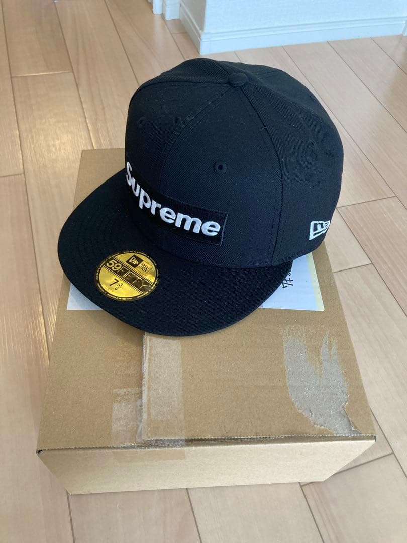 応援グッズ supreme MLB Teams Box Logo New Era