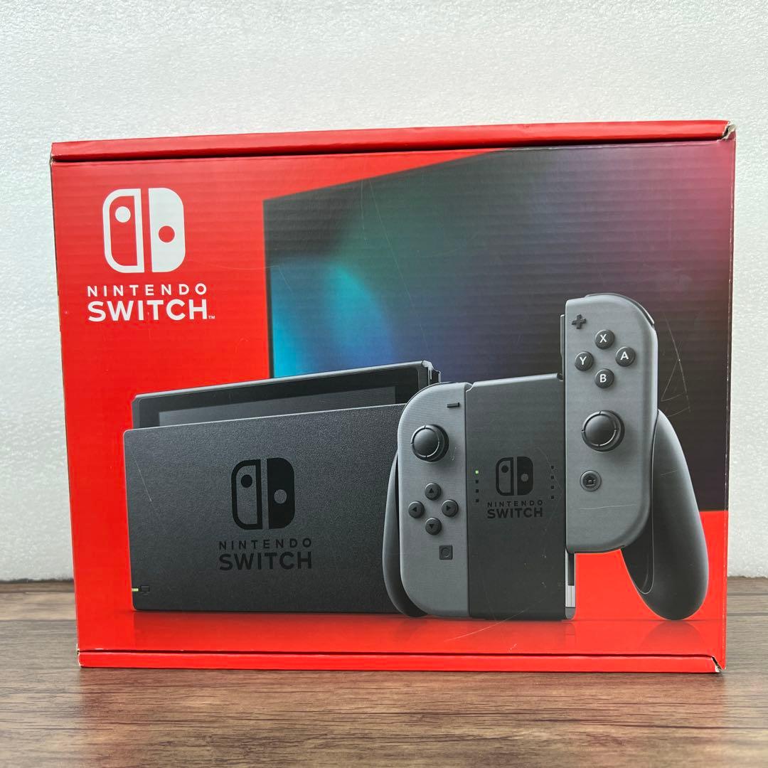 12376 Nintendo Switch本体Joy-Con(L)/(R)グレー