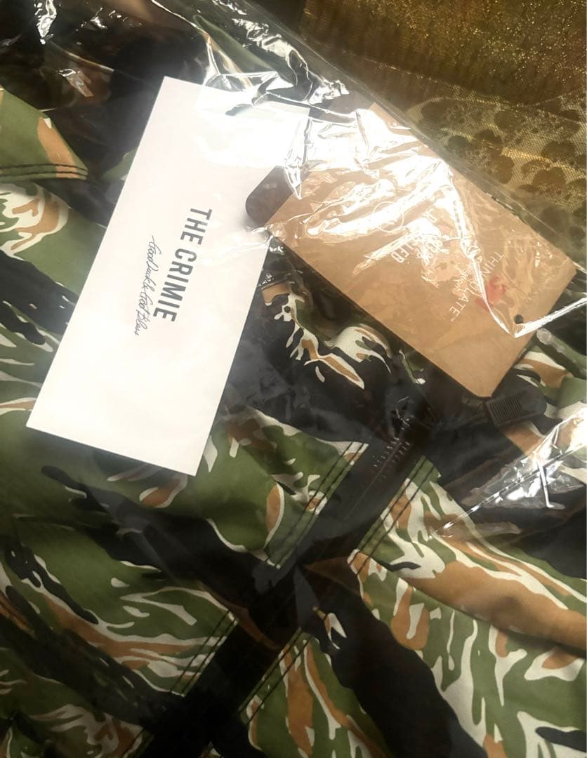 クライミー　カモフラージュ ナイロン ジャケットＬ