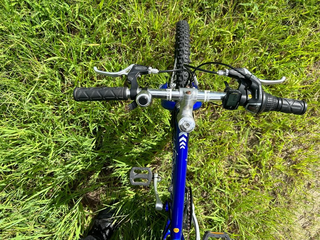 ルイガノ LGS－Ｊ２０６ 6段変速ギヤ 色：ブルー サイコン付