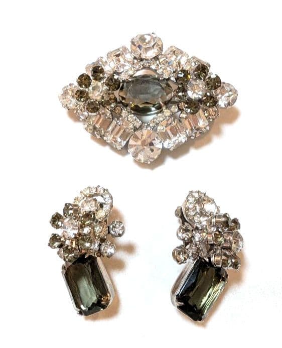 No.0327 ヴィンテージJULIANAブローチセットB