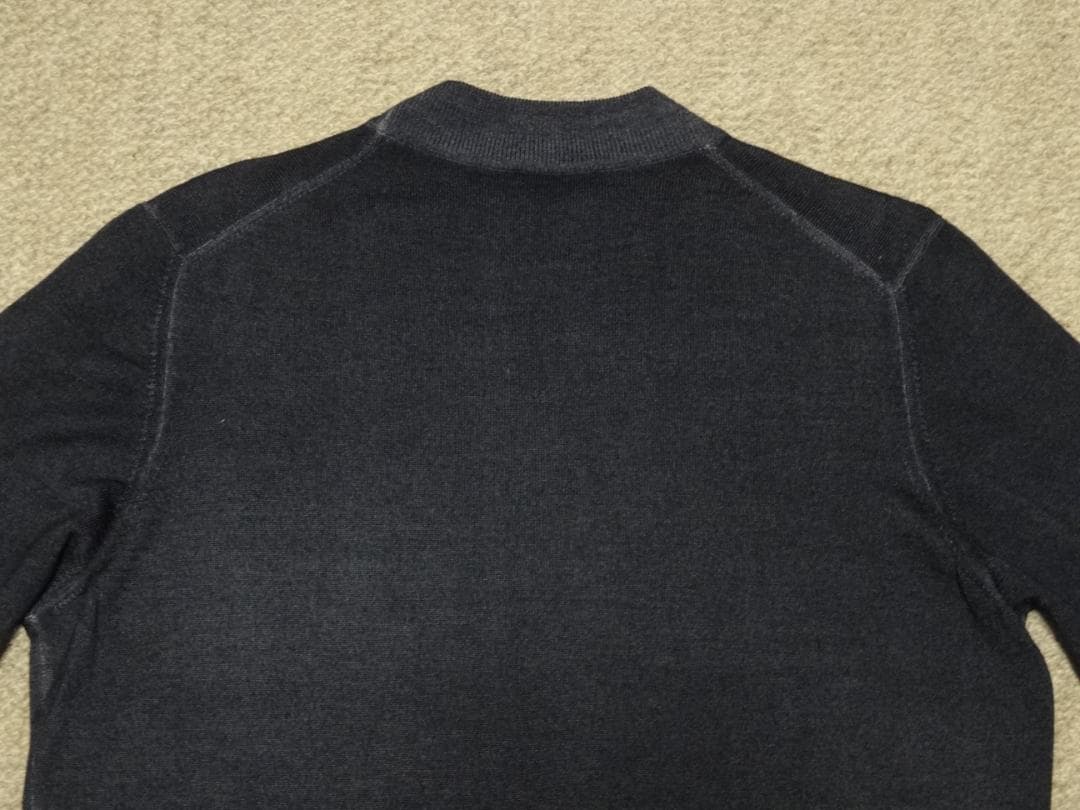 新品　定価3.5万円以上　グランサッソ・ヴィンテージ　モックネックニット　５０