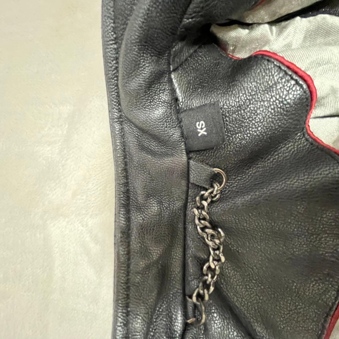 【希少】 ハーレーダビッドソン スタッズ ロゴ 刺繍 ライダース