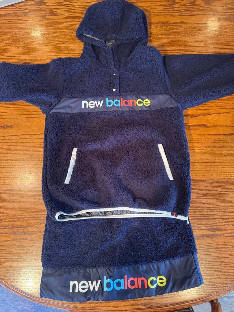 New Balance ゴルフ レディース ボア パーカースカート上下セット防寒