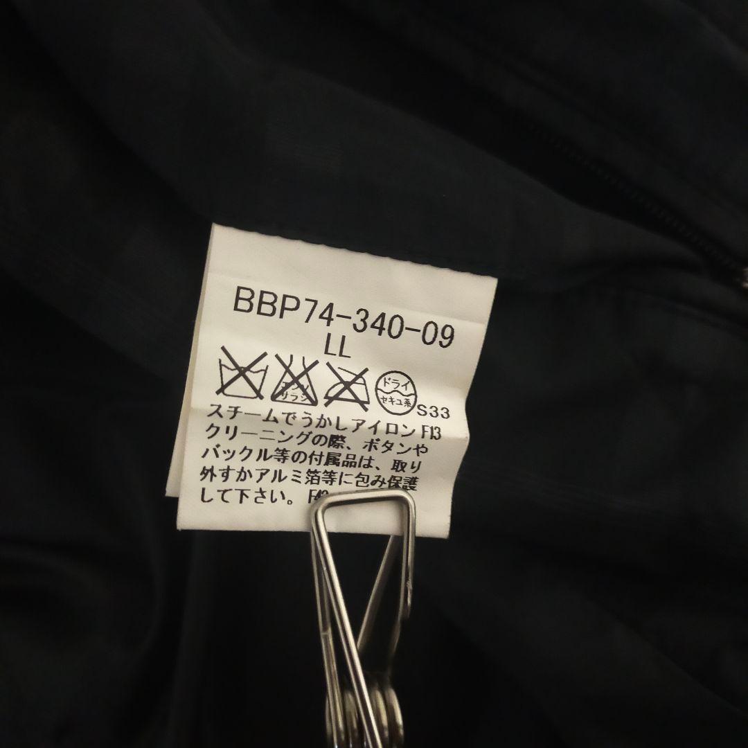 BURBERRY バーバリー ロンドン ダウン　メンズ 　ブラック チェック柄