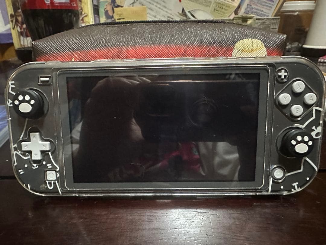 任天堂Switchライト ブリリアントダイアモンドソフト 充電器付き