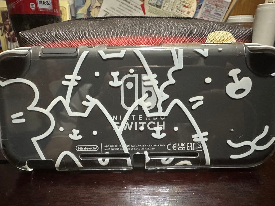 任天堂Switchライト ブリリアントダイアモンドソフト 充電器付き