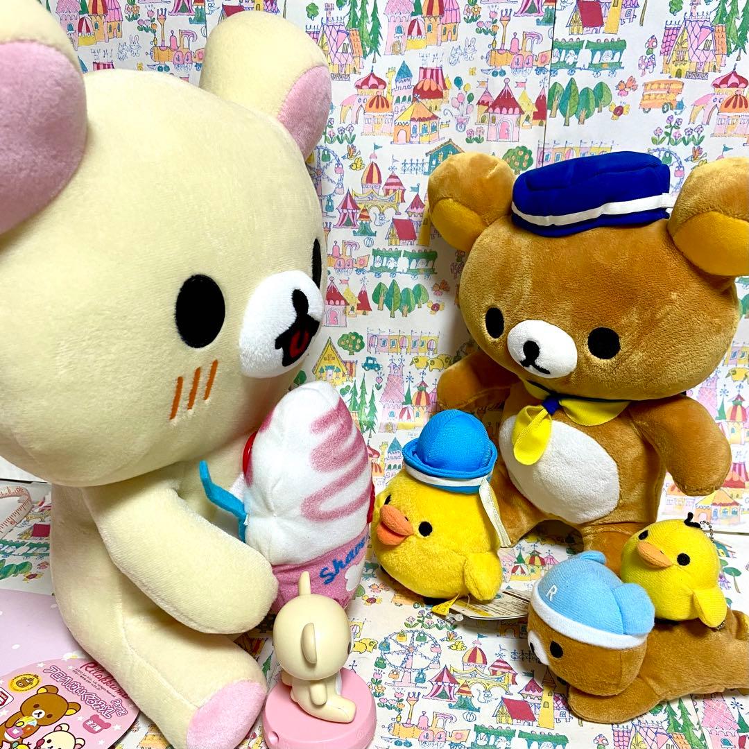 リラックマ まとめ売り22 アロハ マリンルック ぬいぐるみ ファイルかばん他