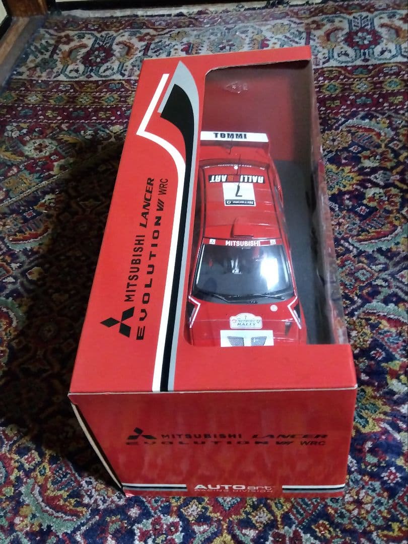 オートアートMitsubishi Lancer Evo.Ⅶ WRC 1:18