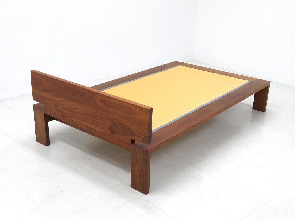 展示品　家具蔵　カグラ　ウォールナット　無垢材　タタミ　シングルベッド