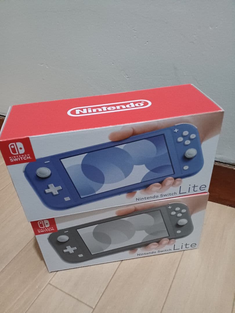 (新品未使用) Switch Lite ブルー、グレー2台セット