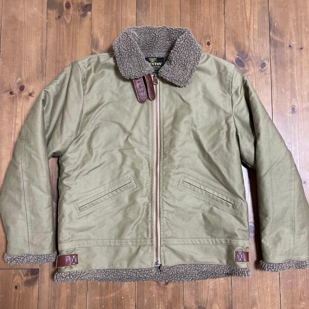 サイズM HOUSTON WINDPROOF B-6 ジャケット 美品