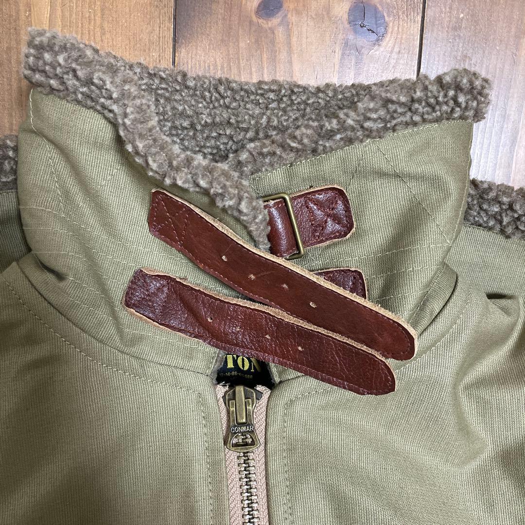 サイズM HOUSTON WINDPROOF B-6 ジャケット 美品