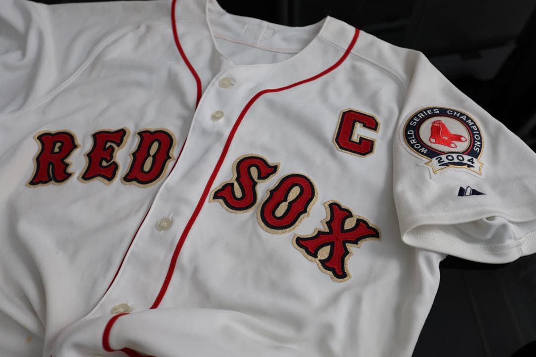MLB レッドソックス ジェイソンバリテック オーセンティックホームジャージ