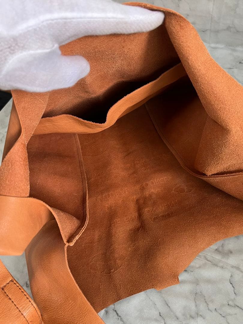 【希少】genten ゲンテン トートバッグ 本革　サステナブルエコバッグ