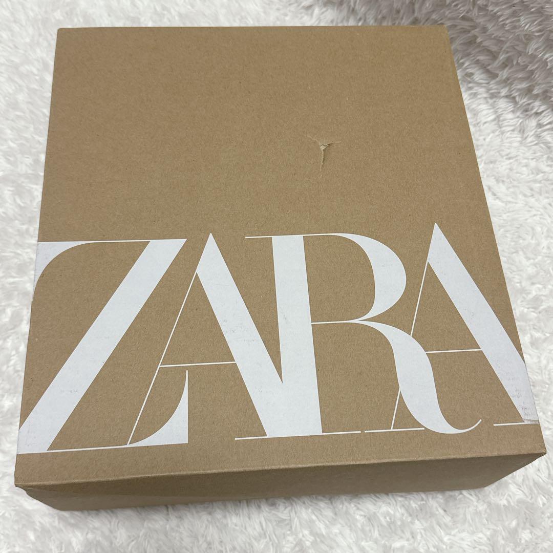 新品 ZARA フラットVIBRAM® ソール チェルシーブーツ　37