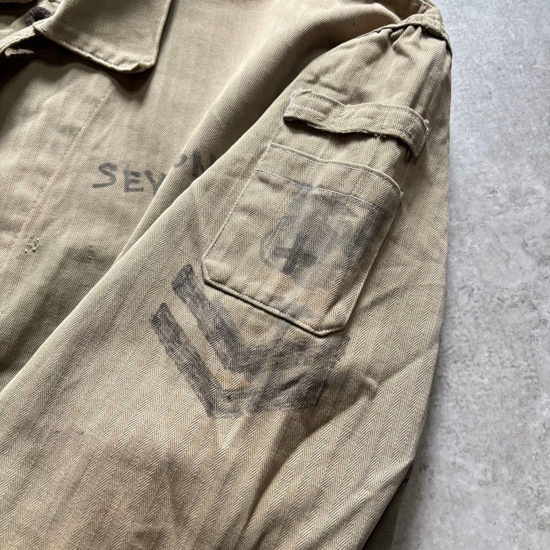 スペシャル40s USMC P-41 P41 当時カスタム HBT ツートン襤褸