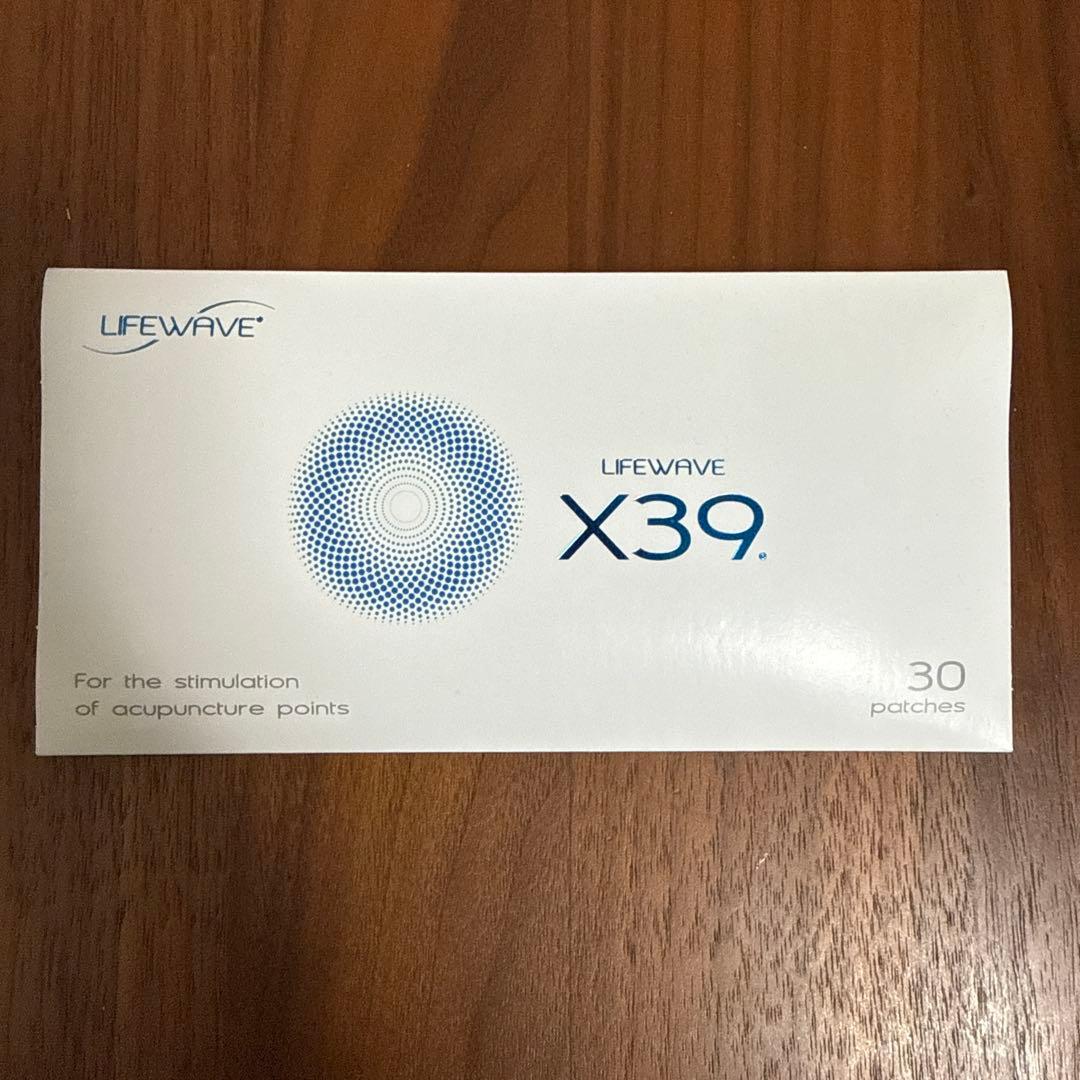 ※在庫ラスト1つ【新品未開封】LIFEWAVE X39 経穴刺激パッチ 30枚