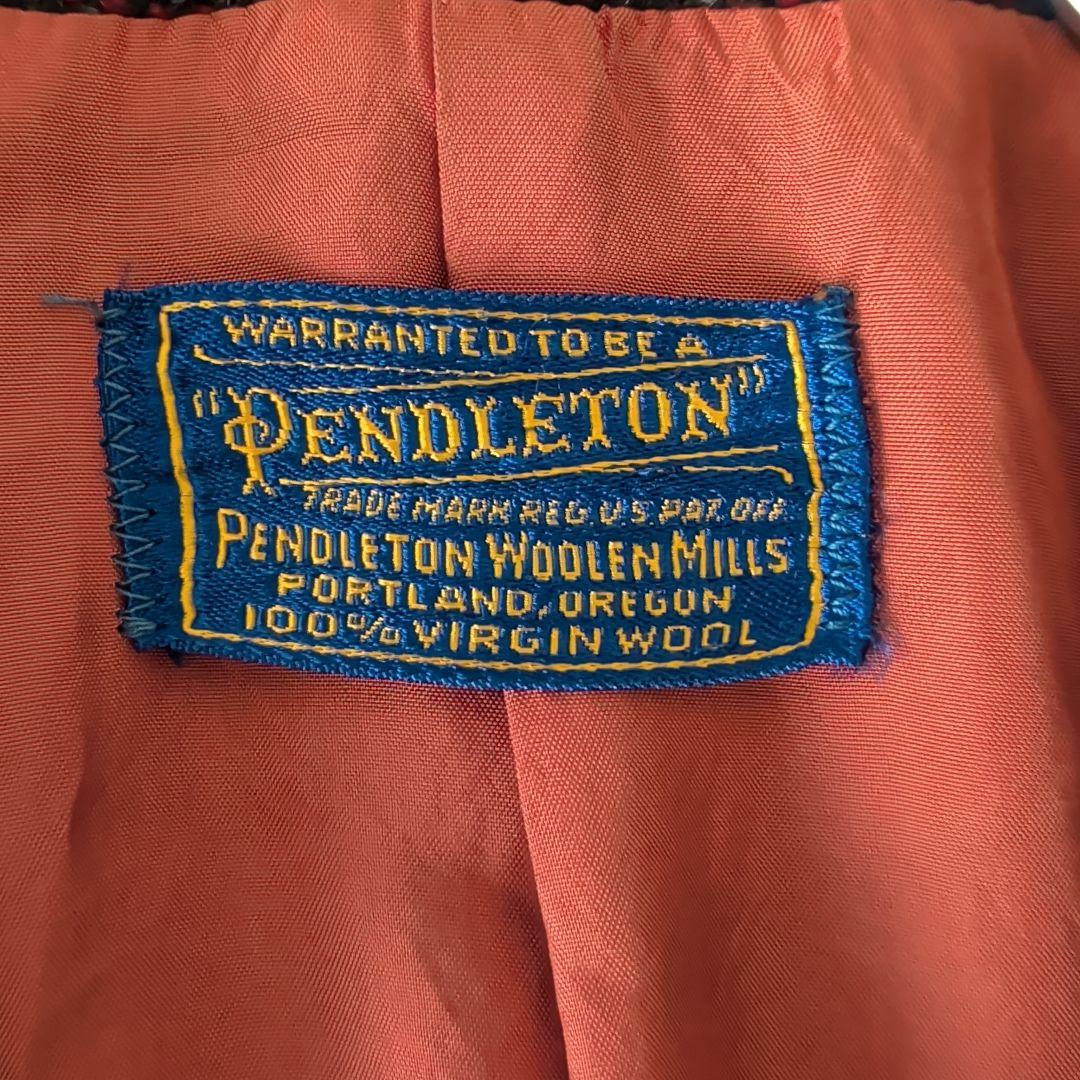 希少 40s ヴィンテージ ペンドルトン ノーカラー ジャケット 入手困難