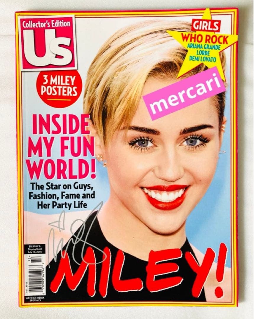 マイリー・サイラス 表紙雑誌 まとめ売り バラ売り不可です。