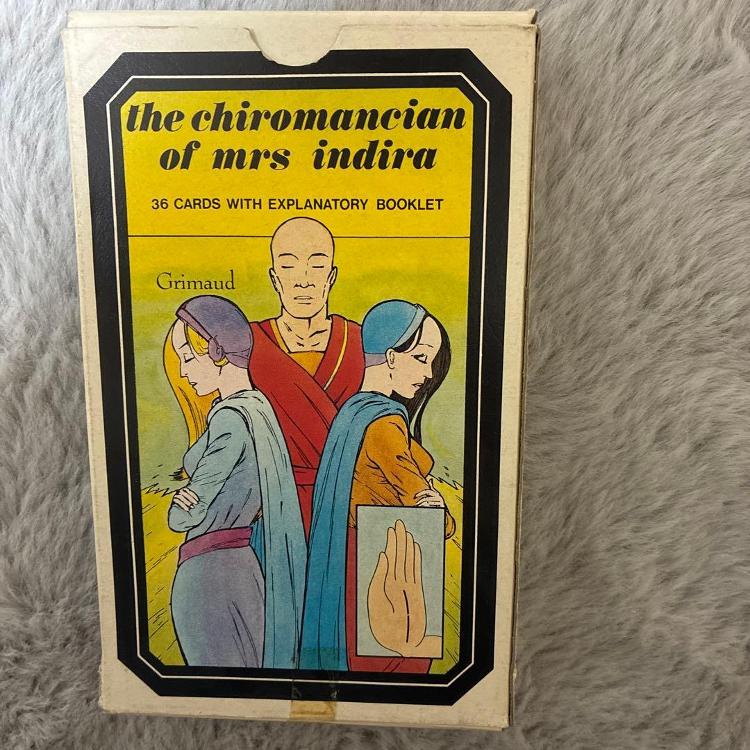 the chiromancien of mrs indira 36枚カードセット