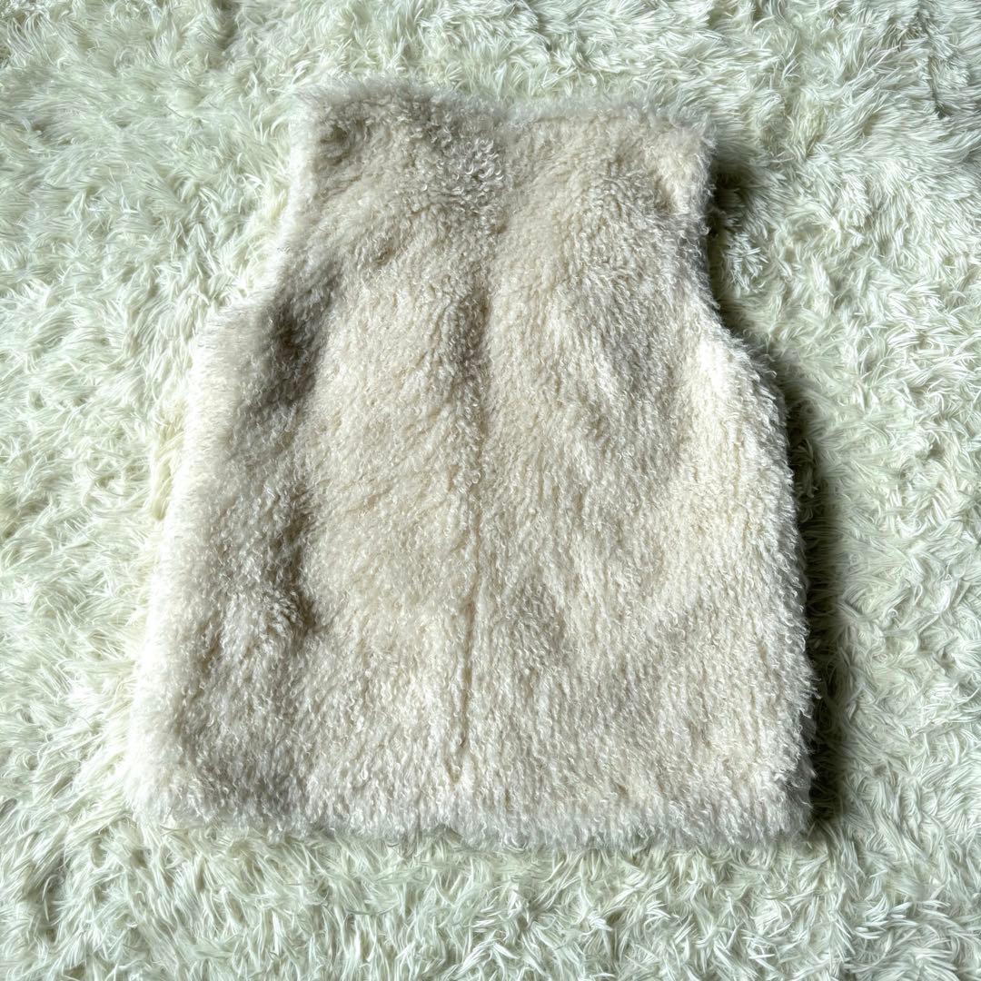 【新品未使用】トゥモローランドBallseyプードルファークルーネック ジレ