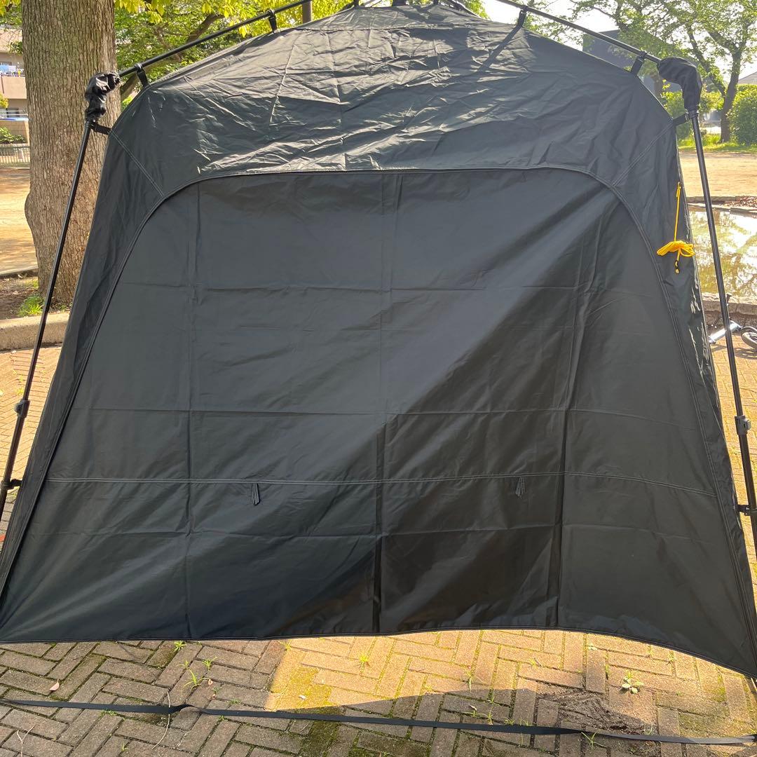 本日限定値下げ　クイックキャンプ ワンタッチタープ　サイドフラップ2枚付き