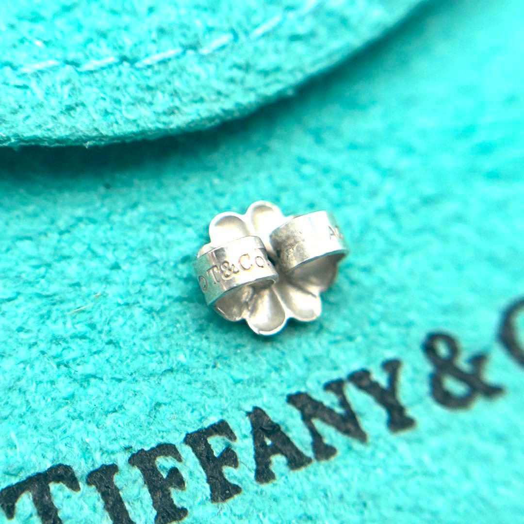 美品　ティファニー　ナロー　1837 フープ　ピアス　シルバー　925 片耳