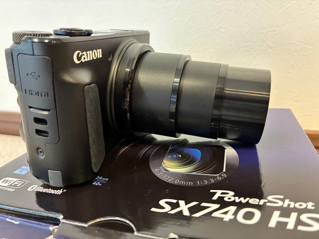 Canon PowerShot SX740hs ブラック