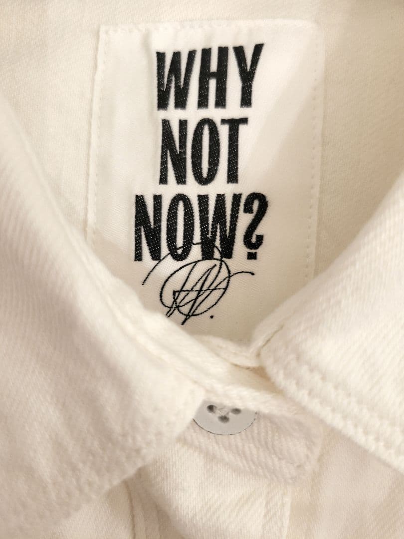 最終価格【新品】カオス☆2025 WHY NOT NOW プルーフデニムシャツ