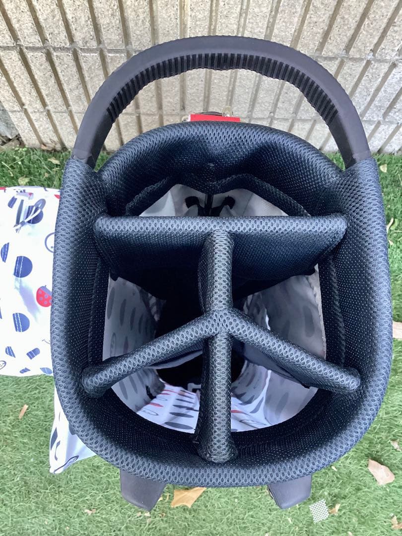 Winwin ウィンウィンスタイル水玉模様スタンドキャディバッグ