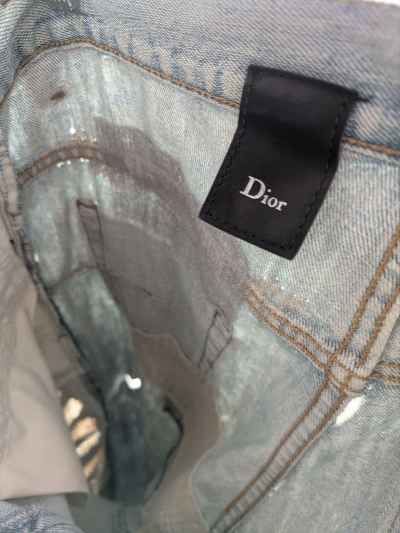 DiorHomme archive【エディ期】【28】ダメージ加工デニム