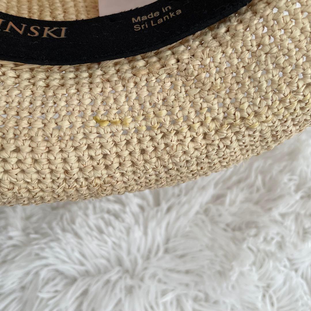 ヘレンカミンスキー✨ラフィアハット✨麦わら帽子　プロヴァンス10 ナチュラル