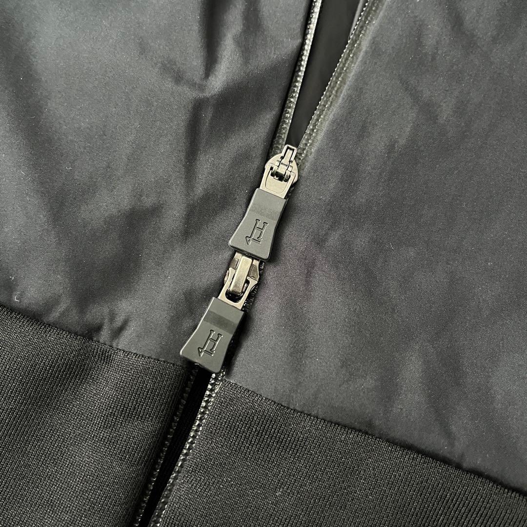 美品♡ヘルノ ラミナー ブルゾン 2way フード 大きいサイズ XL ブラック