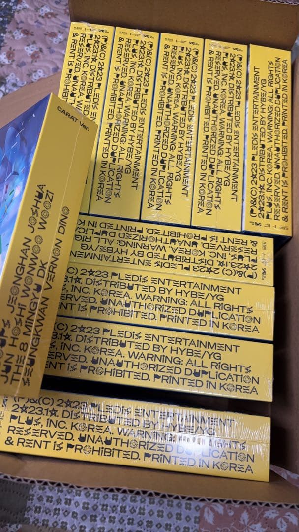 新品未開封SEVENTEEN CARAT盤 SEVENTEENTH HEAVEN