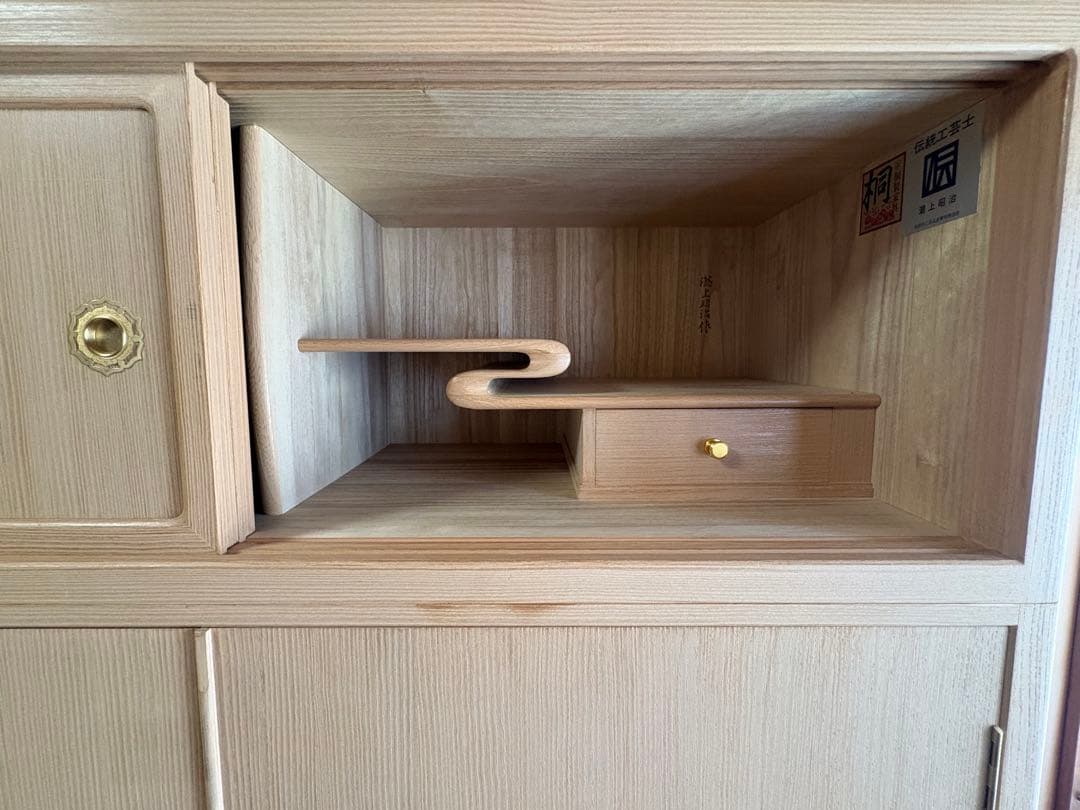 ★値下げ★伝統工芸士 瀧上昭治作 最高級 桐箪笥 定価100万