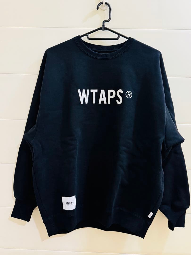 トップス wtaps 24ss SIGN SWEATER COTTON TSSC