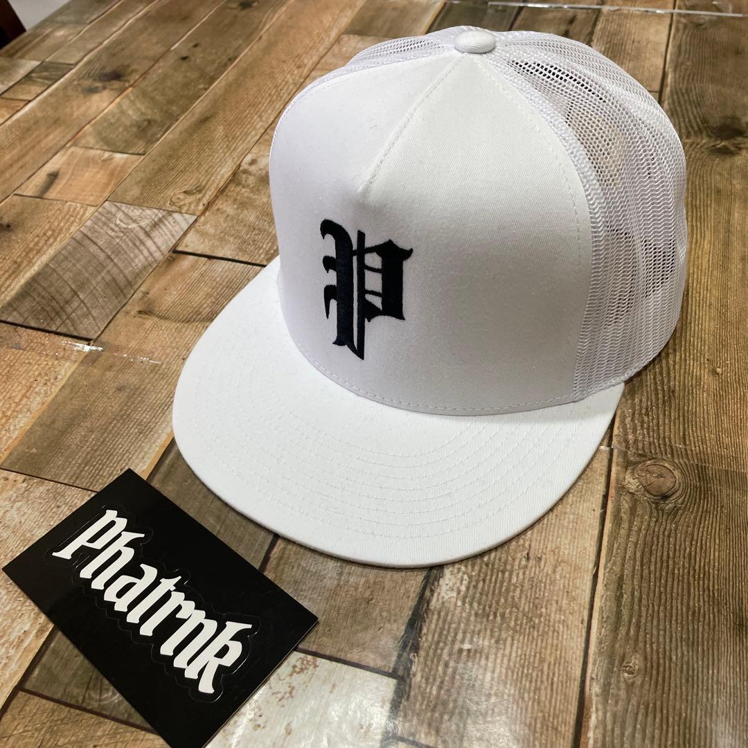 PHATRNK ホワイトキャップ　メッシュモデル