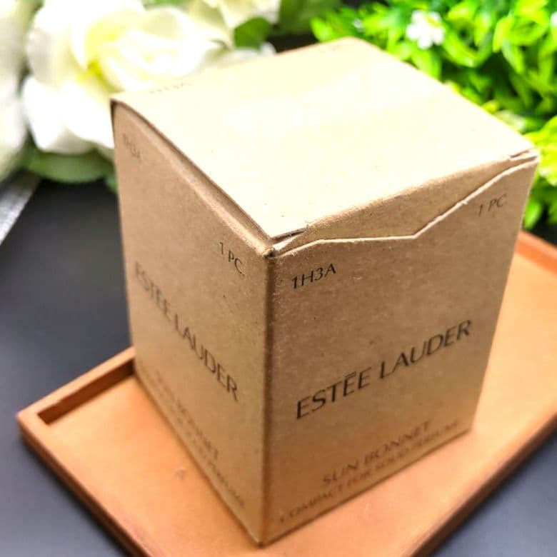 エスティローダー 練り香水 サンボンネット 麦わら帽子 箱付き 未開封 ゴールド