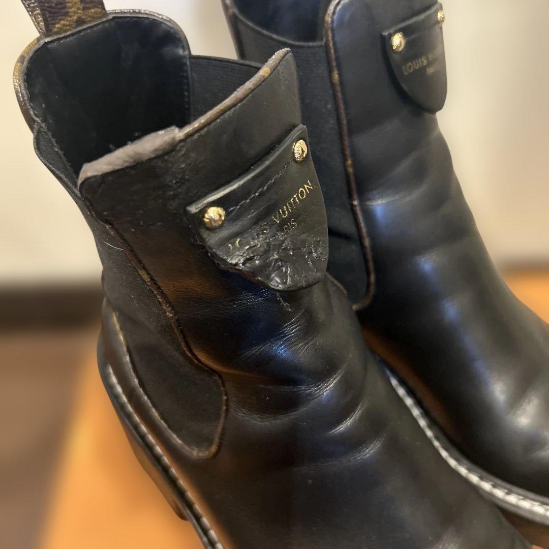 訳あり!! ルイヴィトンブーツ ボブールライン