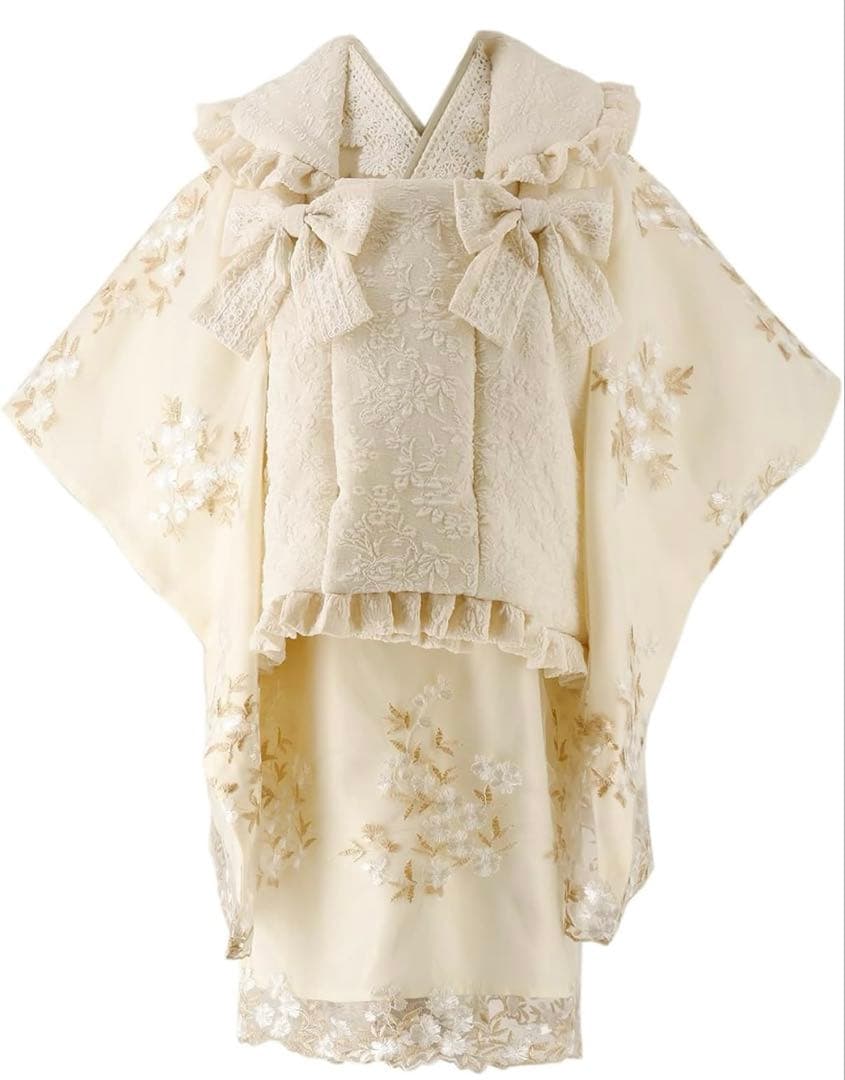 七五三 被布セット 3歳児女の子 和装 ドレス