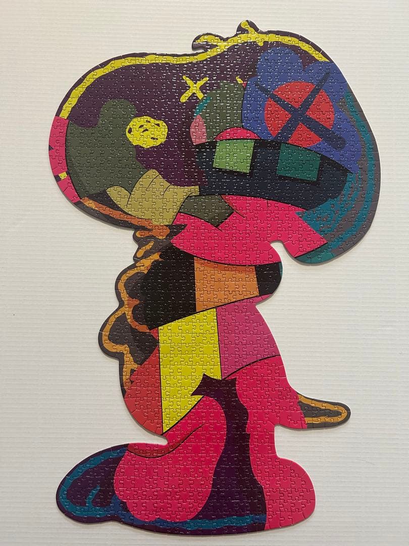 【完成品】スヌーピー KAWS ジグソーパズル 1000ピース パズル