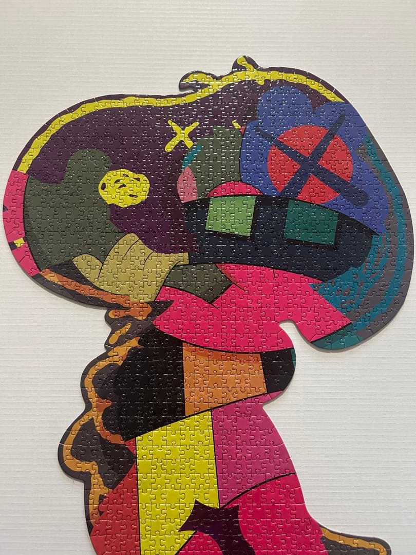 【完成品】スヌーピー KAWS ジグソーパズル 1000ピース パズル