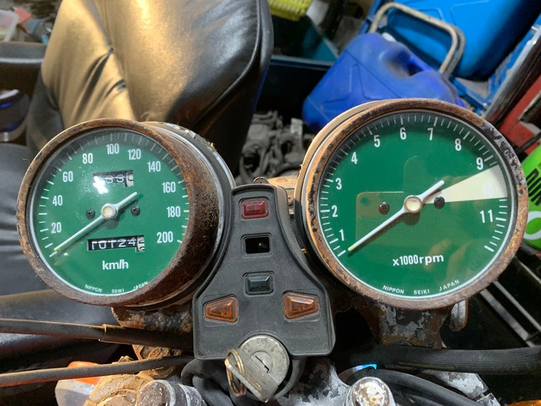 CB550F！　部品取り車です