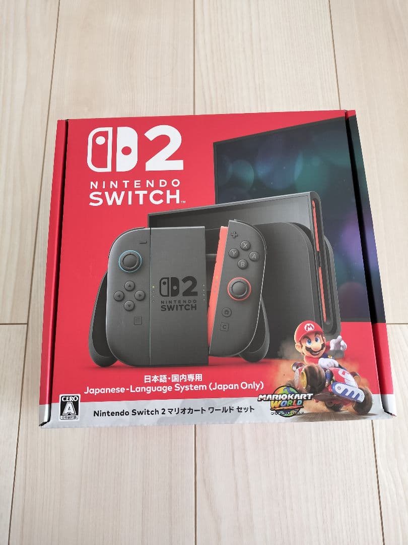 Nintendo Switch 2 日本語専用セット　マリオカートワールドセット