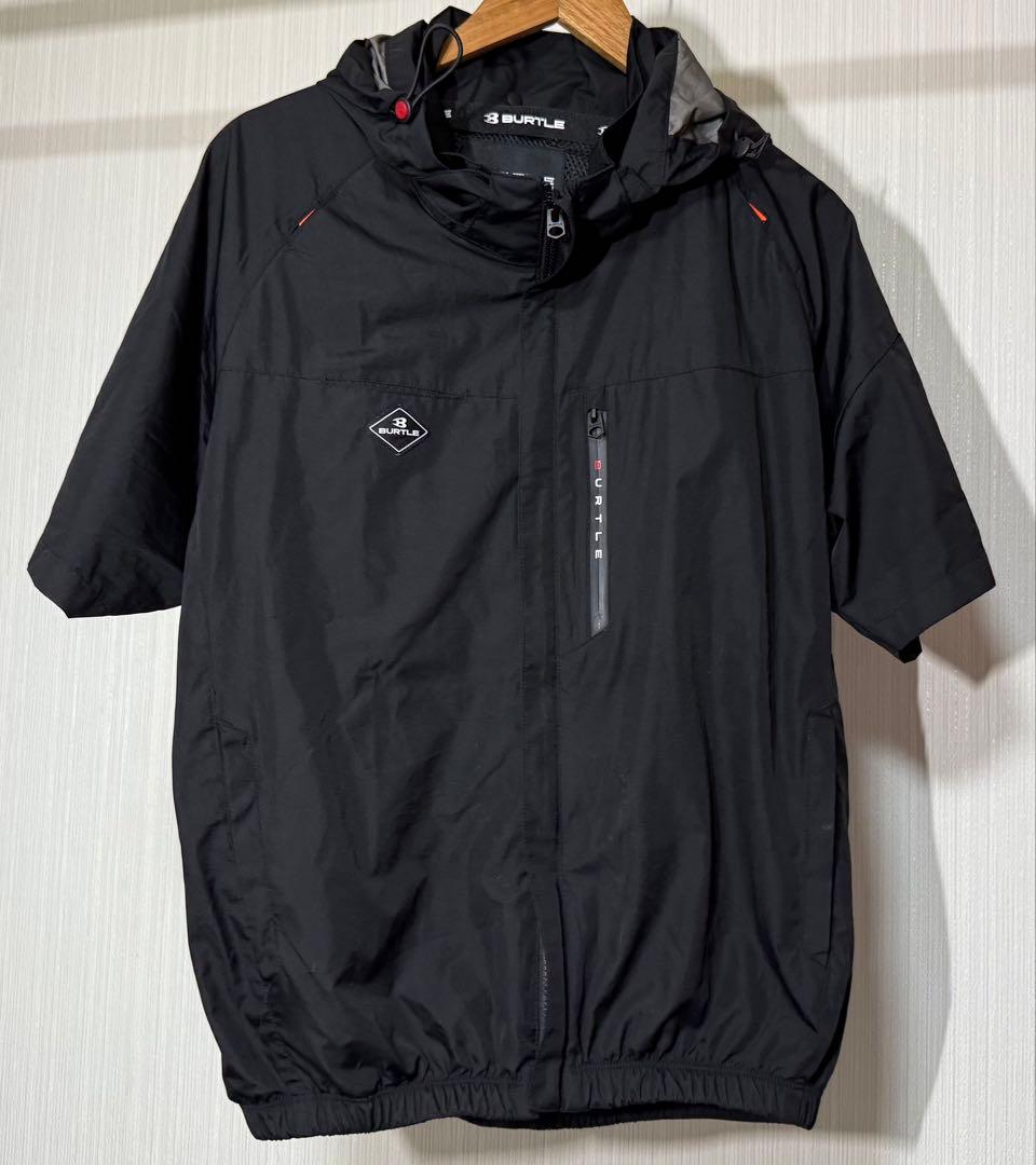 バートル　空調服　ファン&バッテリー付 半袖フード M サイドファン