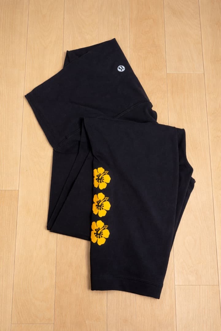 ルルレモン　レギンス　ホノルル限定プリント