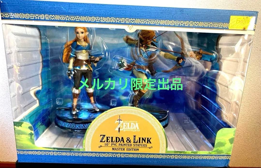 ゼルダの伝説ゼルダ&リンク 10'PVCフィギュアスタチューマスターエディション