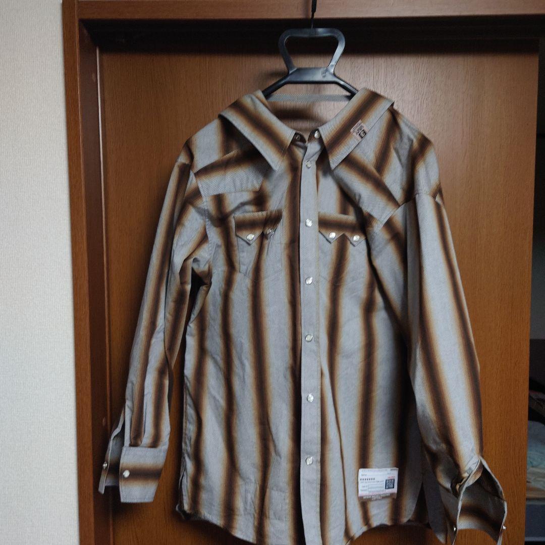メゾンミハラヤスヒロ　ボーダーシャツ　36